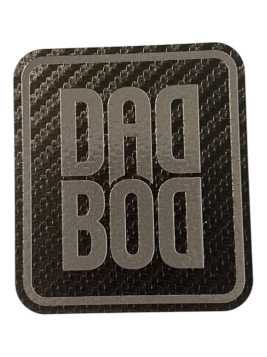 Dad Bod carbon fiber leatherette