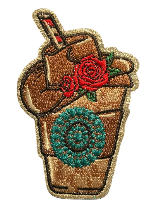 Cowboy hat and turquoise tumbler