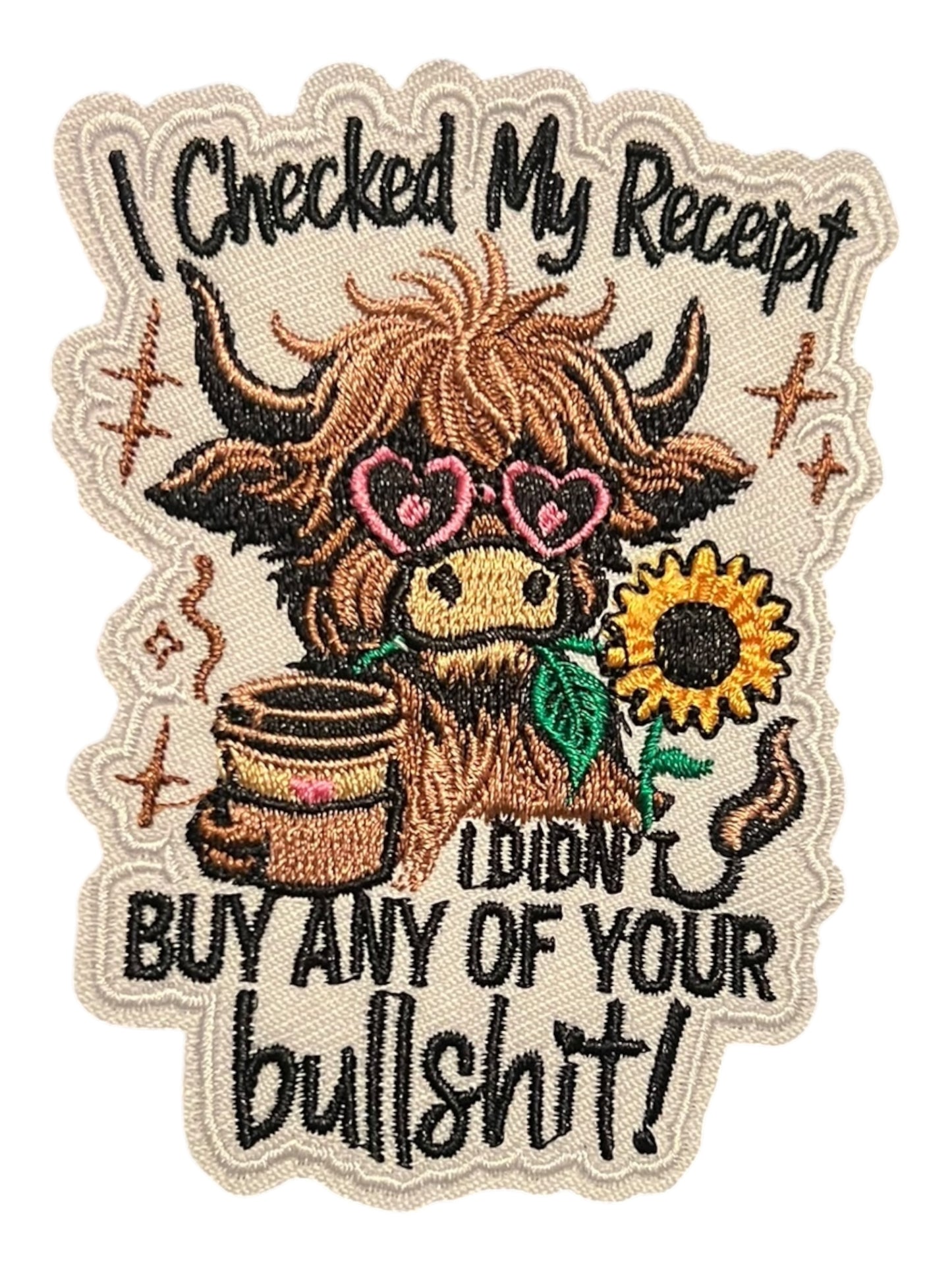 I checked my receipt I didn’t buy at of your bullshit