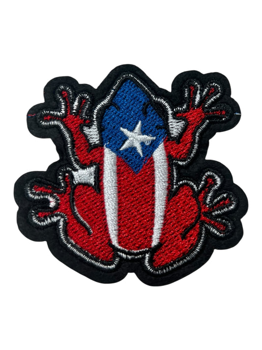 Red White Blue Frog
