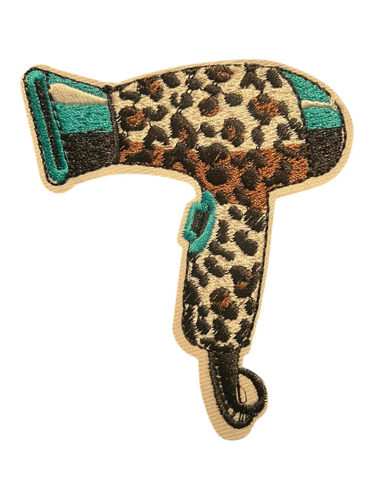 Leopard hair dryer