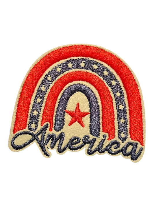Red white and blue America