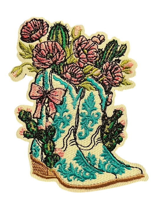 Cowgirl boots and Roses