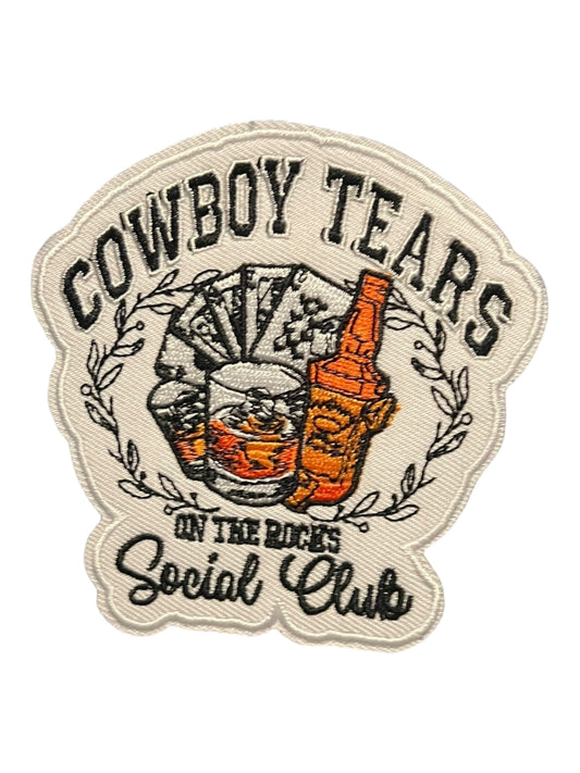 Cowboy tears on the rocks social club