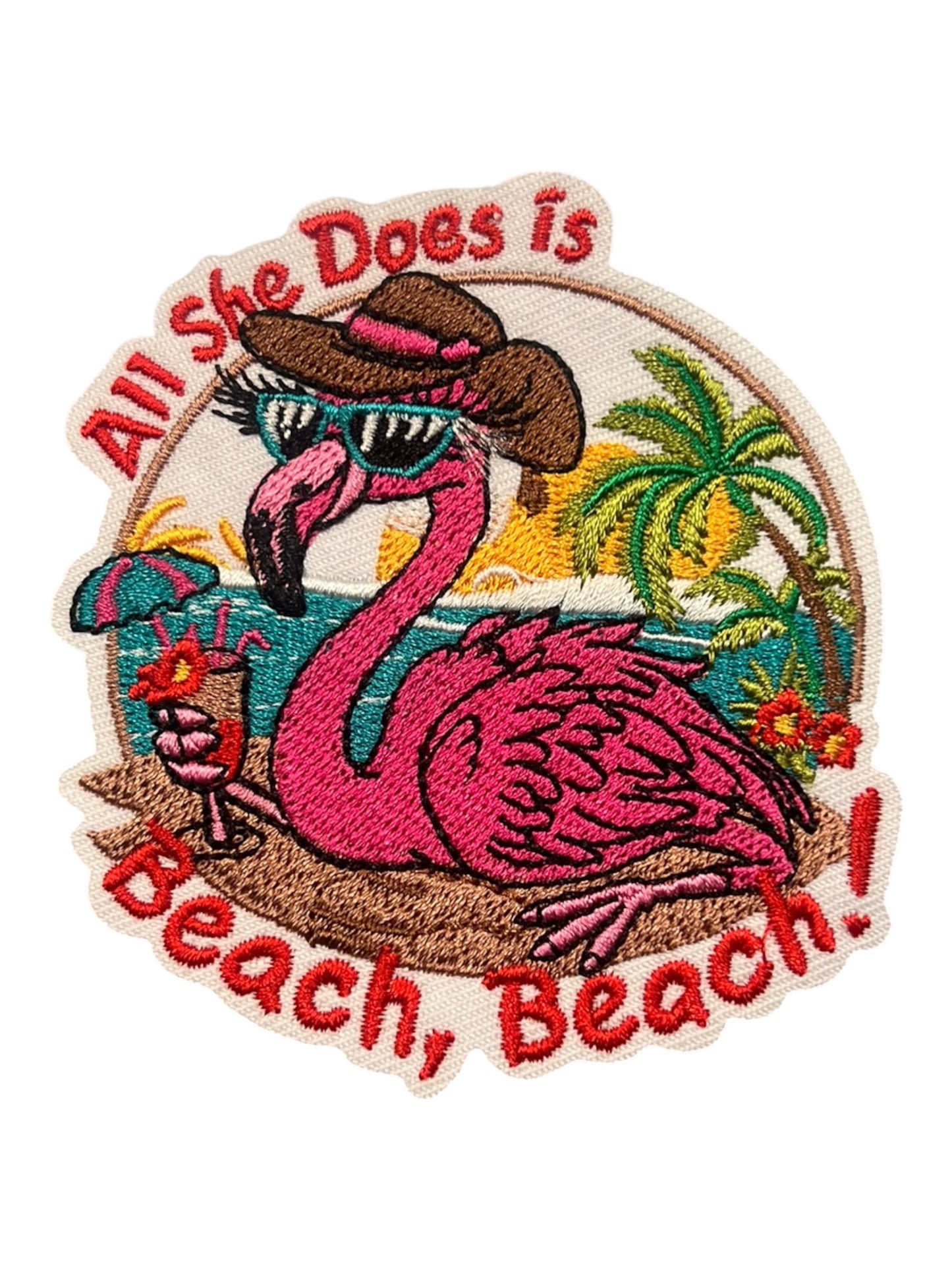 All she does is beach, beach!