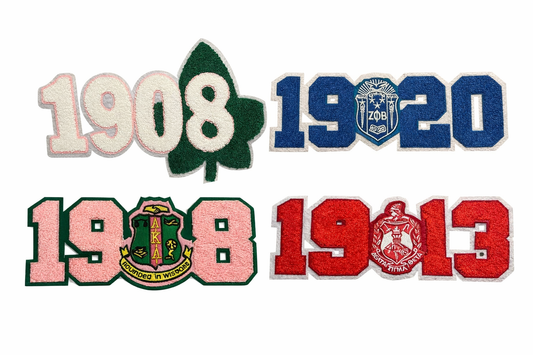 Apparel size chenille patch