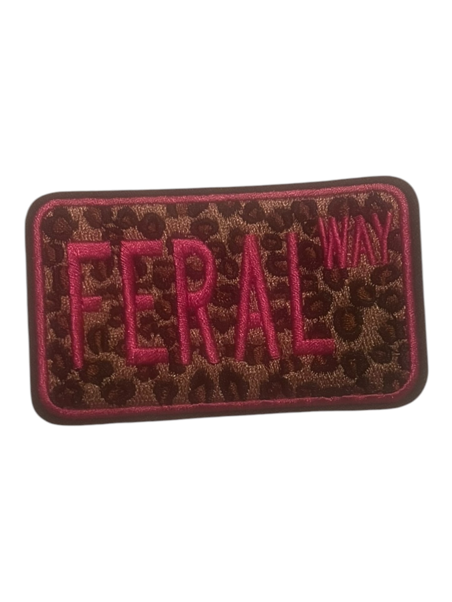 Feral hot pink  and leopard