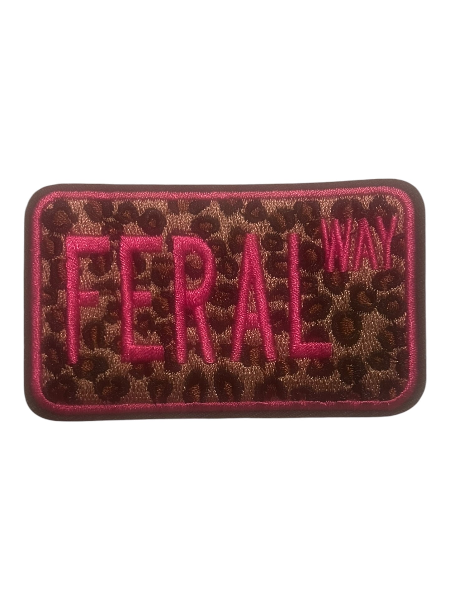 Feral hot pink  and leopard