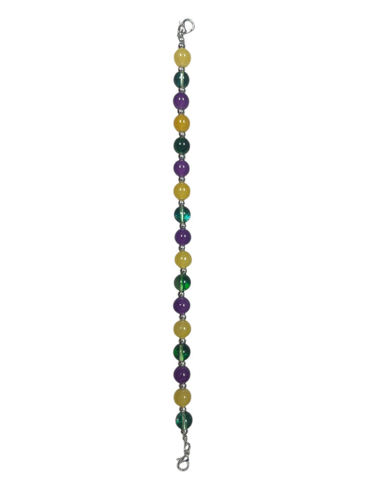 Mardi Gras hat chain beaded