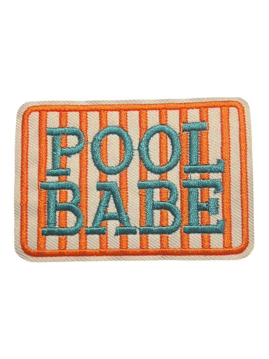 Pool babe orange / blue