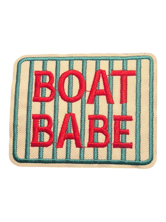 Boat Babe teal / red