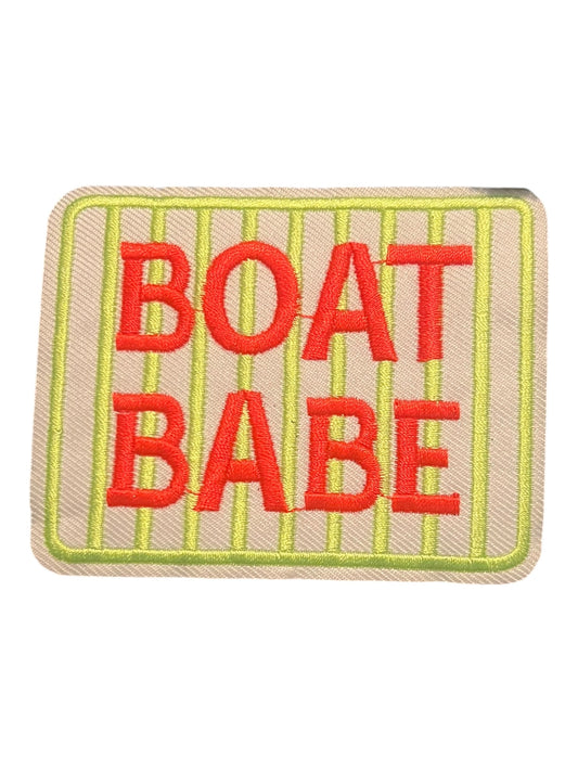 Boat Babe lime/ pink