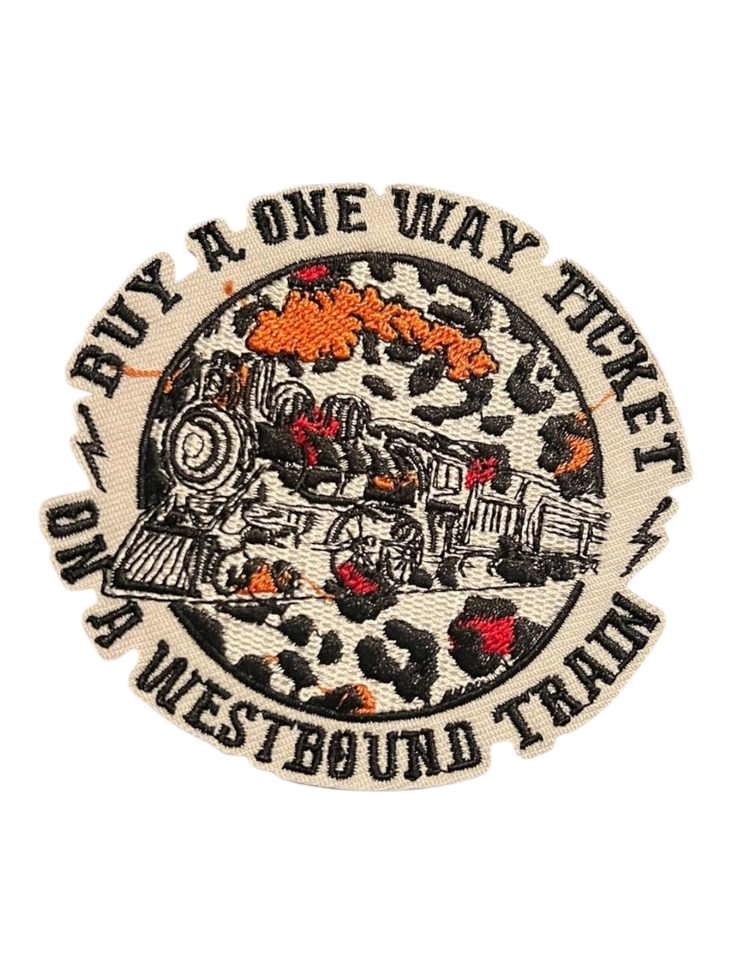 Buy a one way ticket on a westbound train