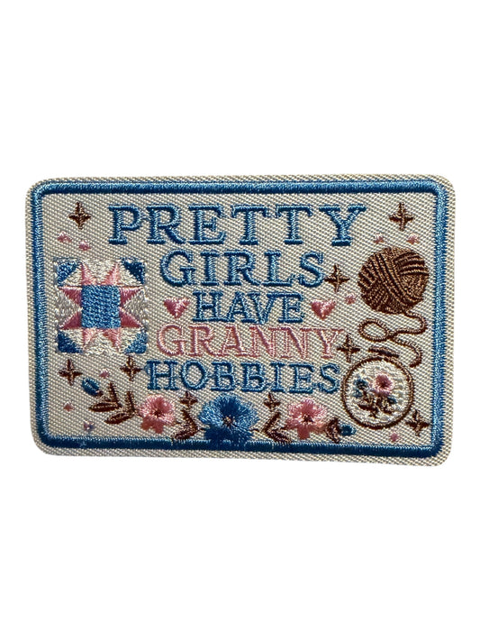 Pretty girls have granny hobbies