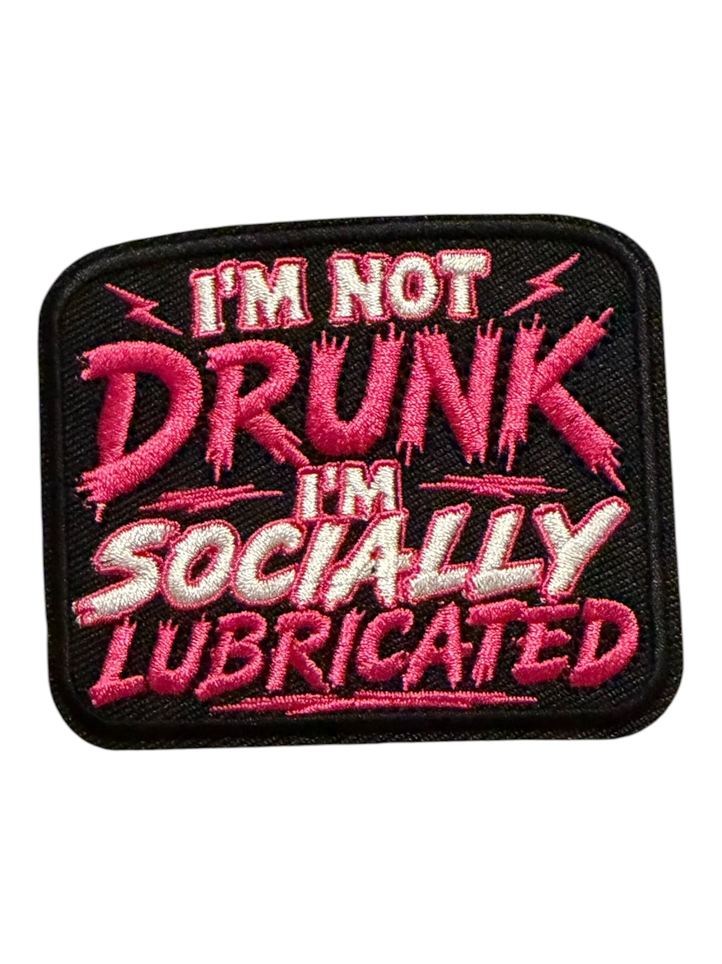 I’m not drunk I’m socially lubricated