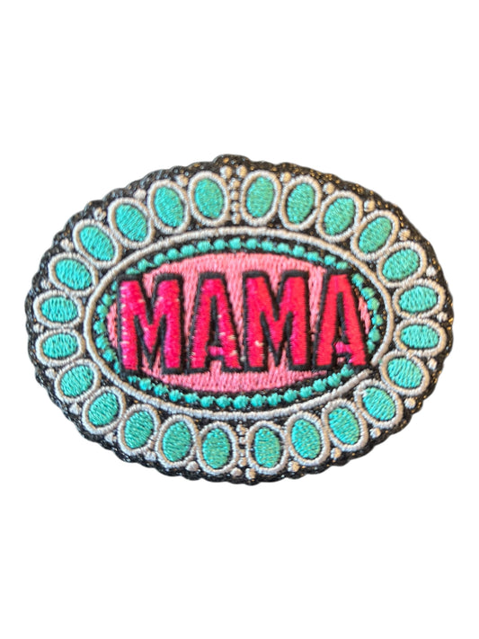 Mama with turquoise