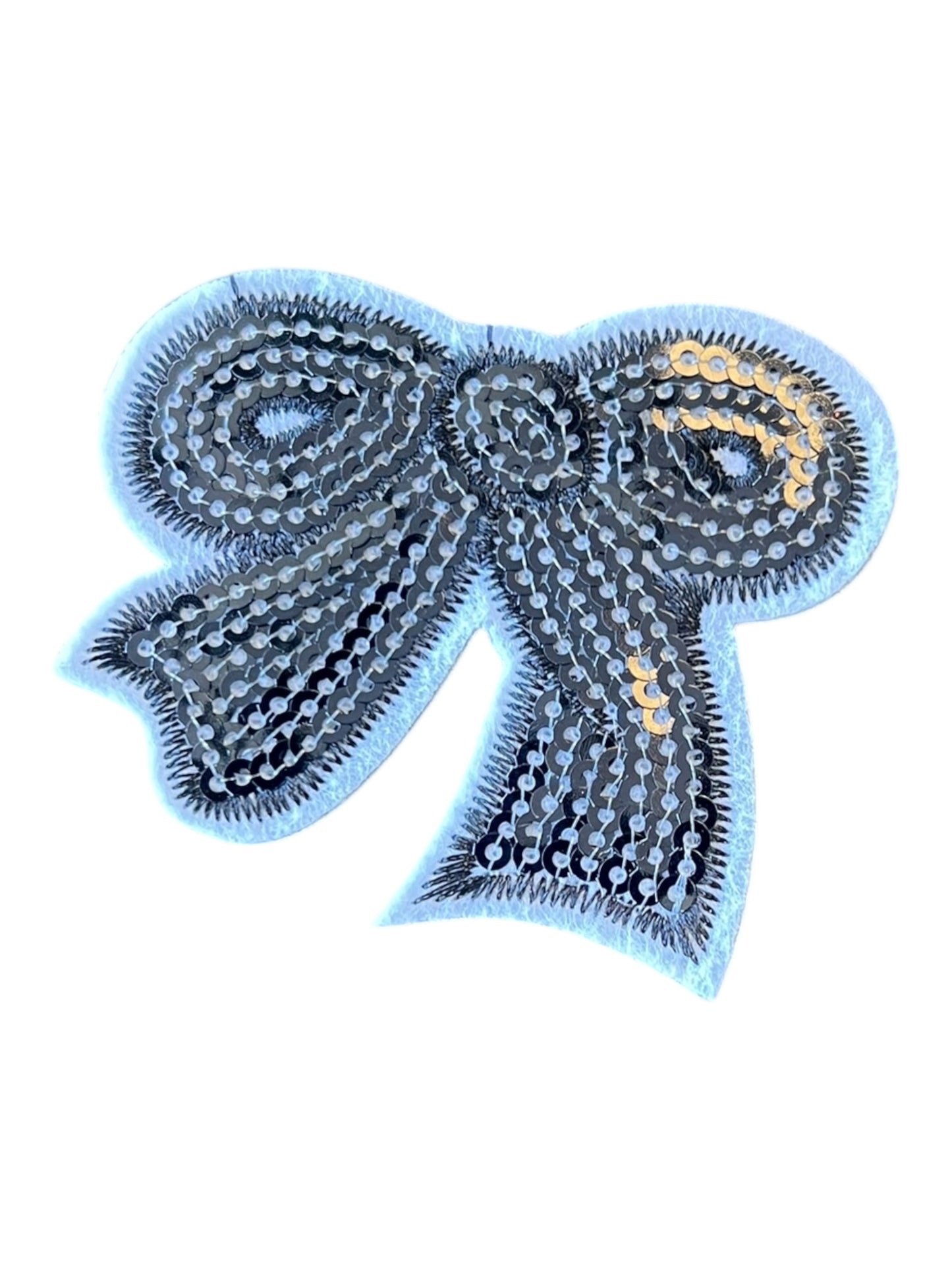 Small sequin bow
