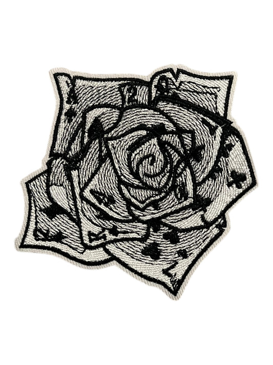 Cards  white and black Rose
