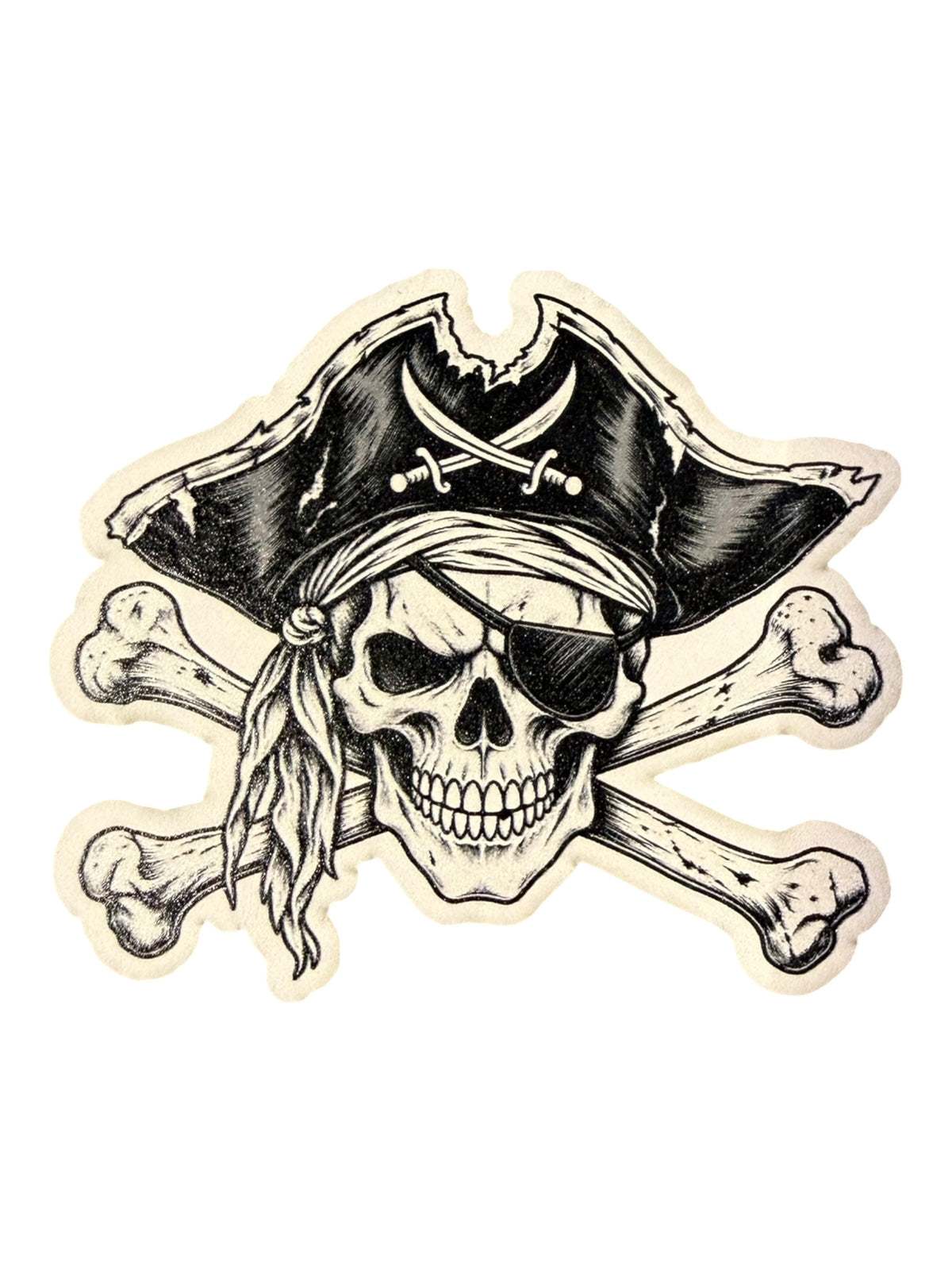 Jolly Roger pirate bones
