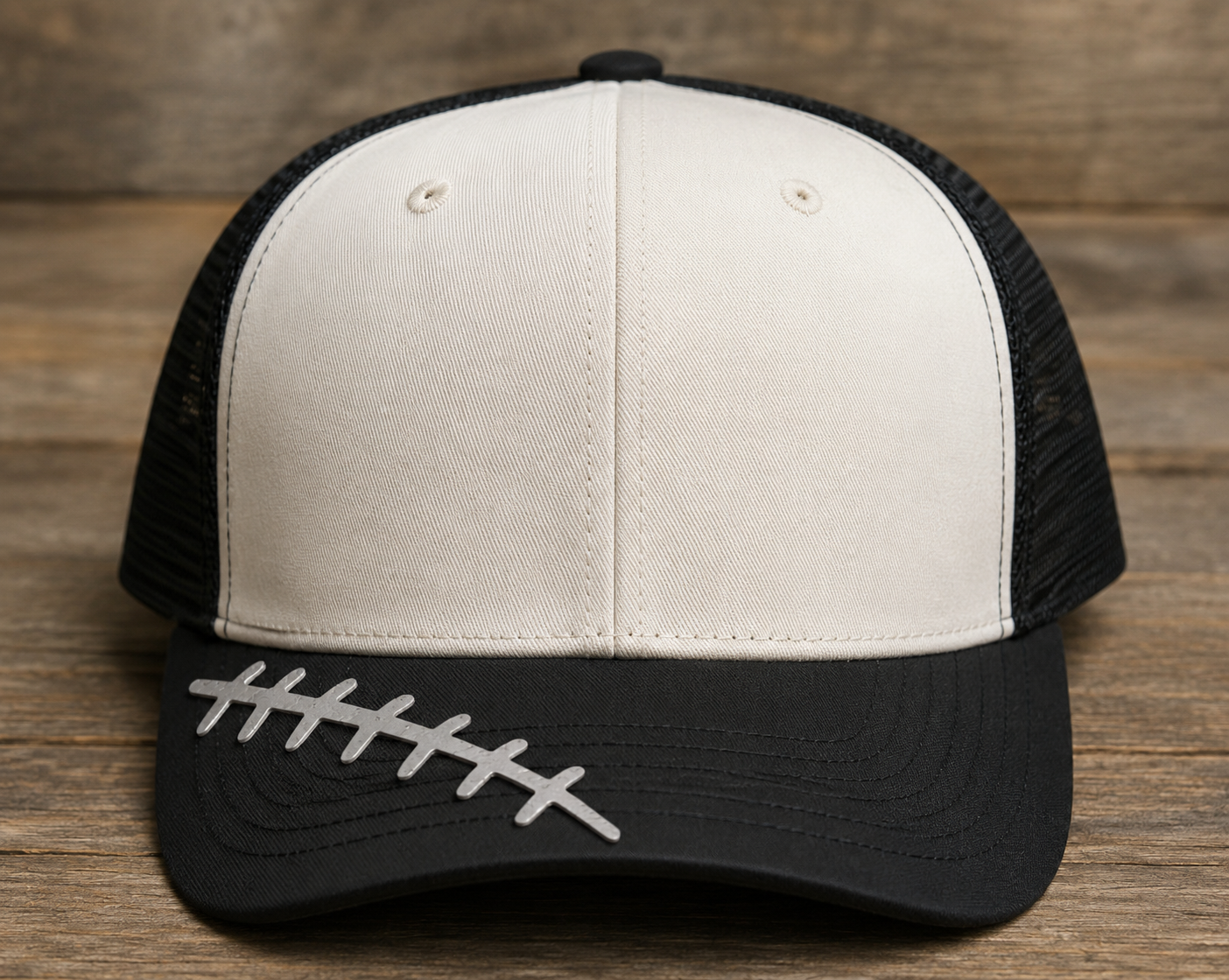 Leatherette football laces 5 pcs  Iron on Patch