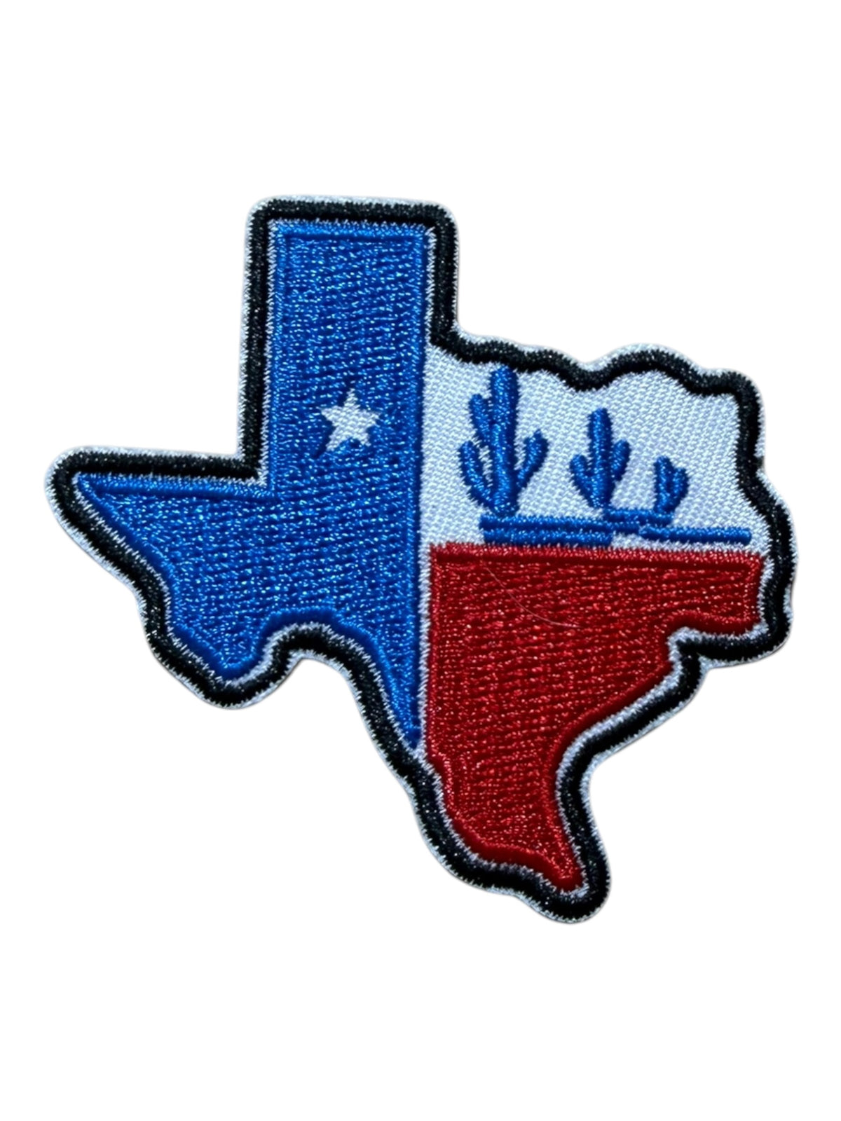 State of Texas red white blue