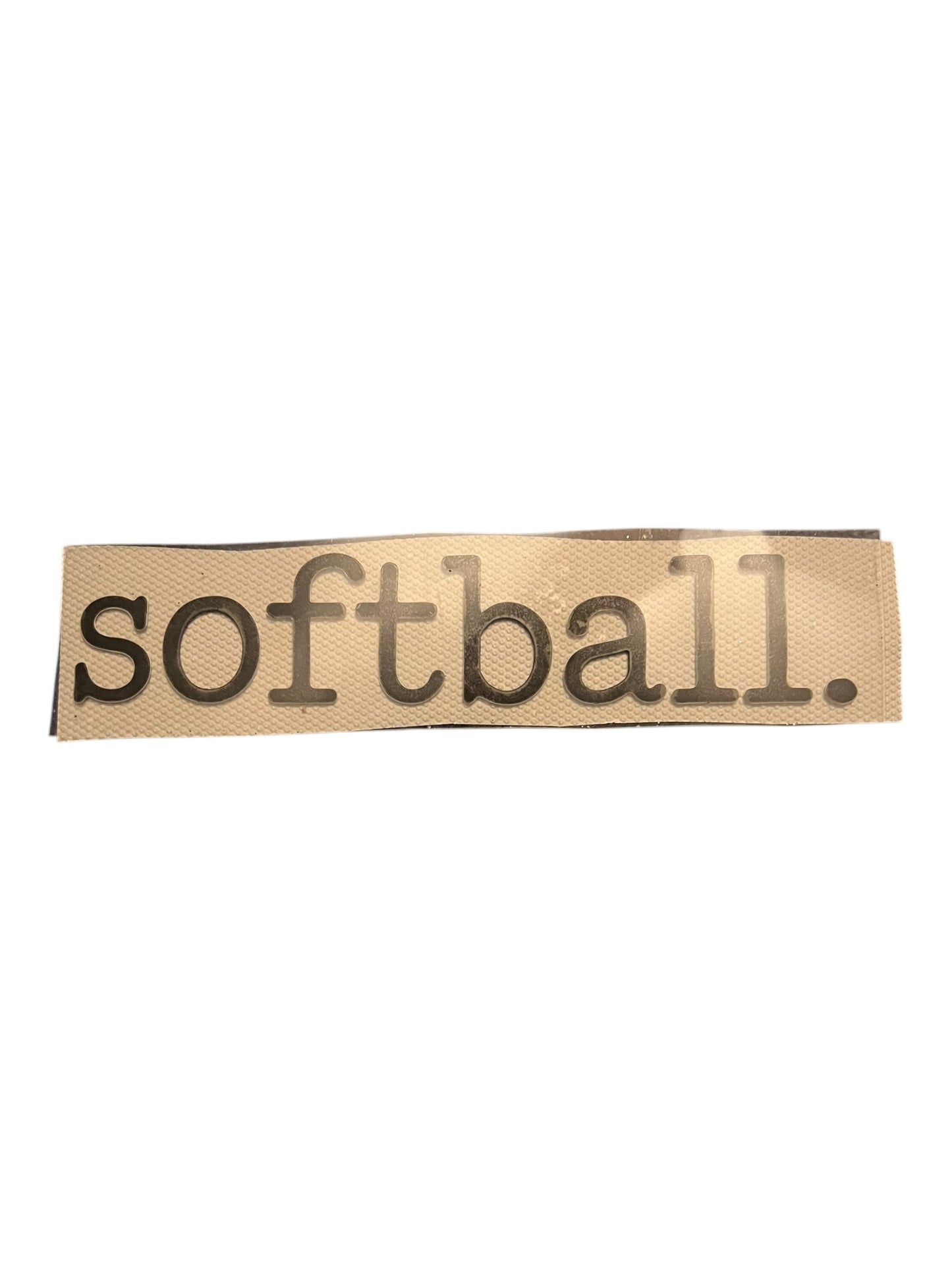 Softball. Transfer