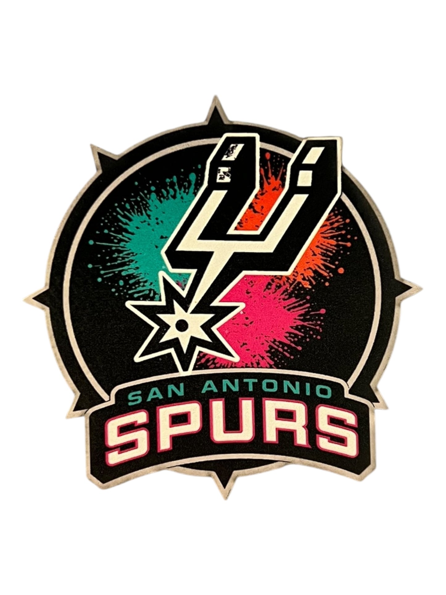 Spurs leatherette  patch