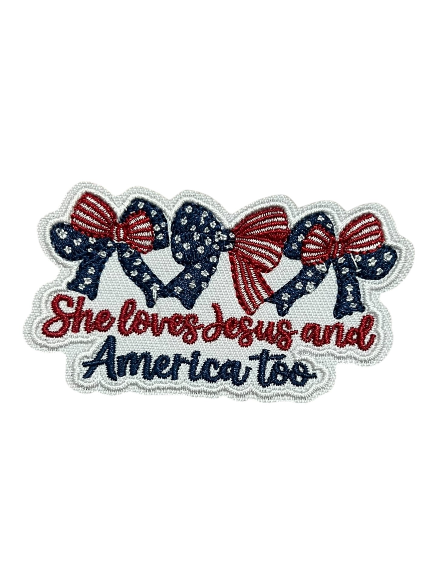 She loves Jesus and America too