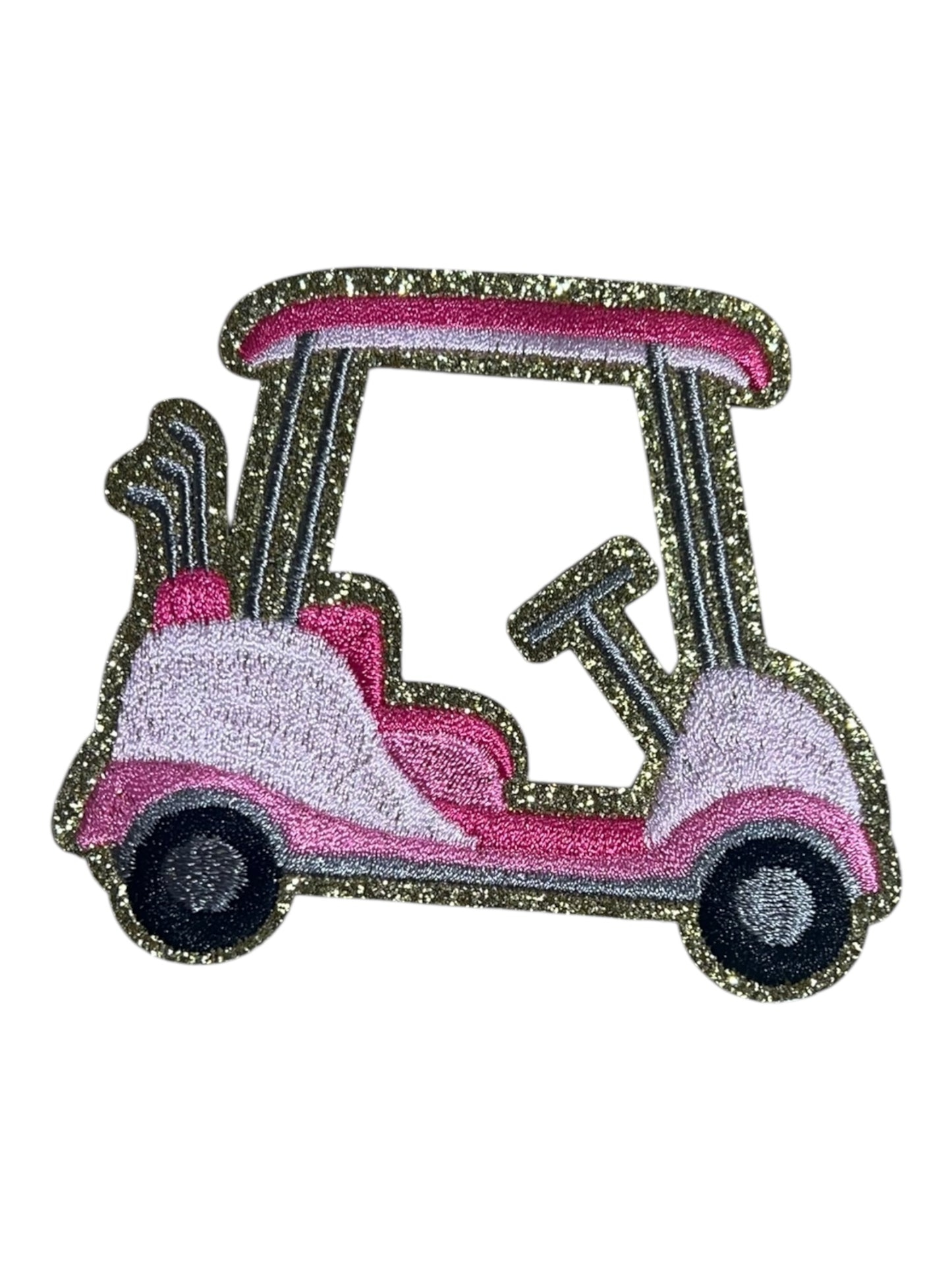 Pink glitter  Golf Cart