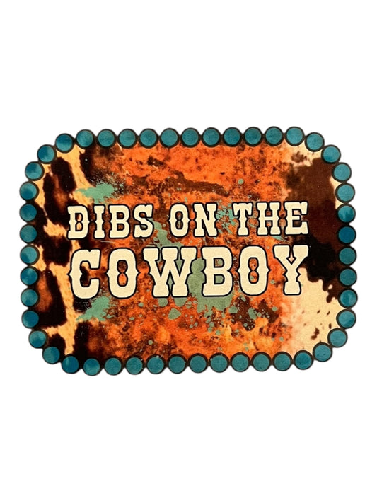 Dibs on the cowboy leatherette