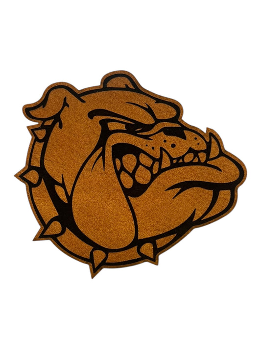 Bulldog laser leatherette